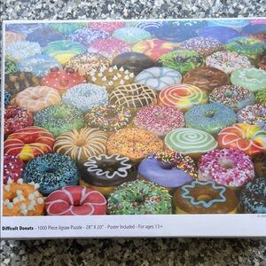 Colorful Donut Jigsaw Puzzle